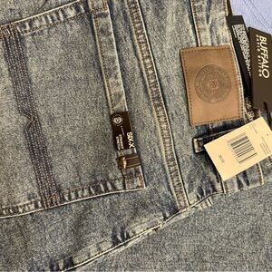 Buffalo David Bitton Men's Light Blue Slim Straight Jeans